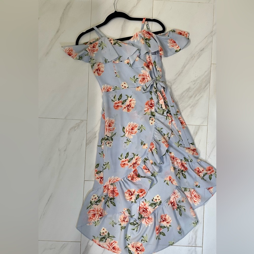 Kids Spring Floral Dress